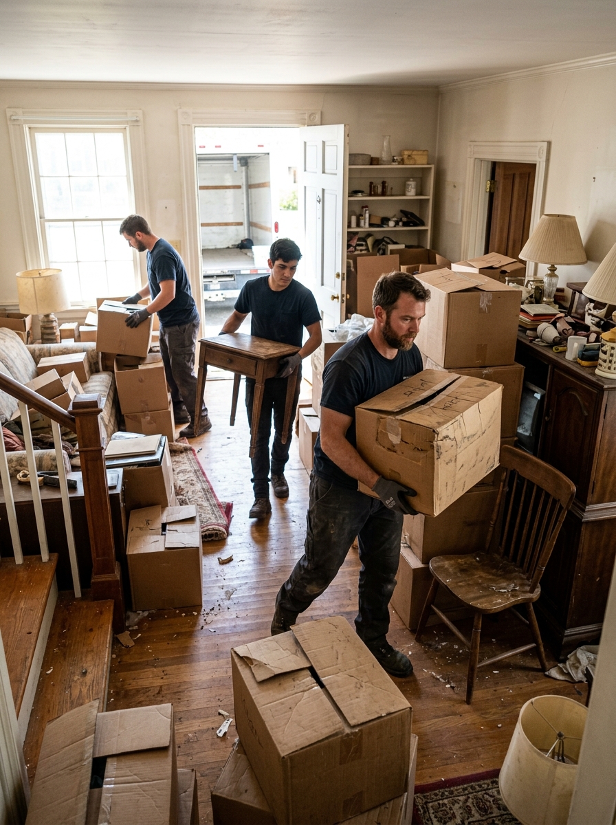 Estate Cleanouts — Full-home cleanouts handled with care and discretion.