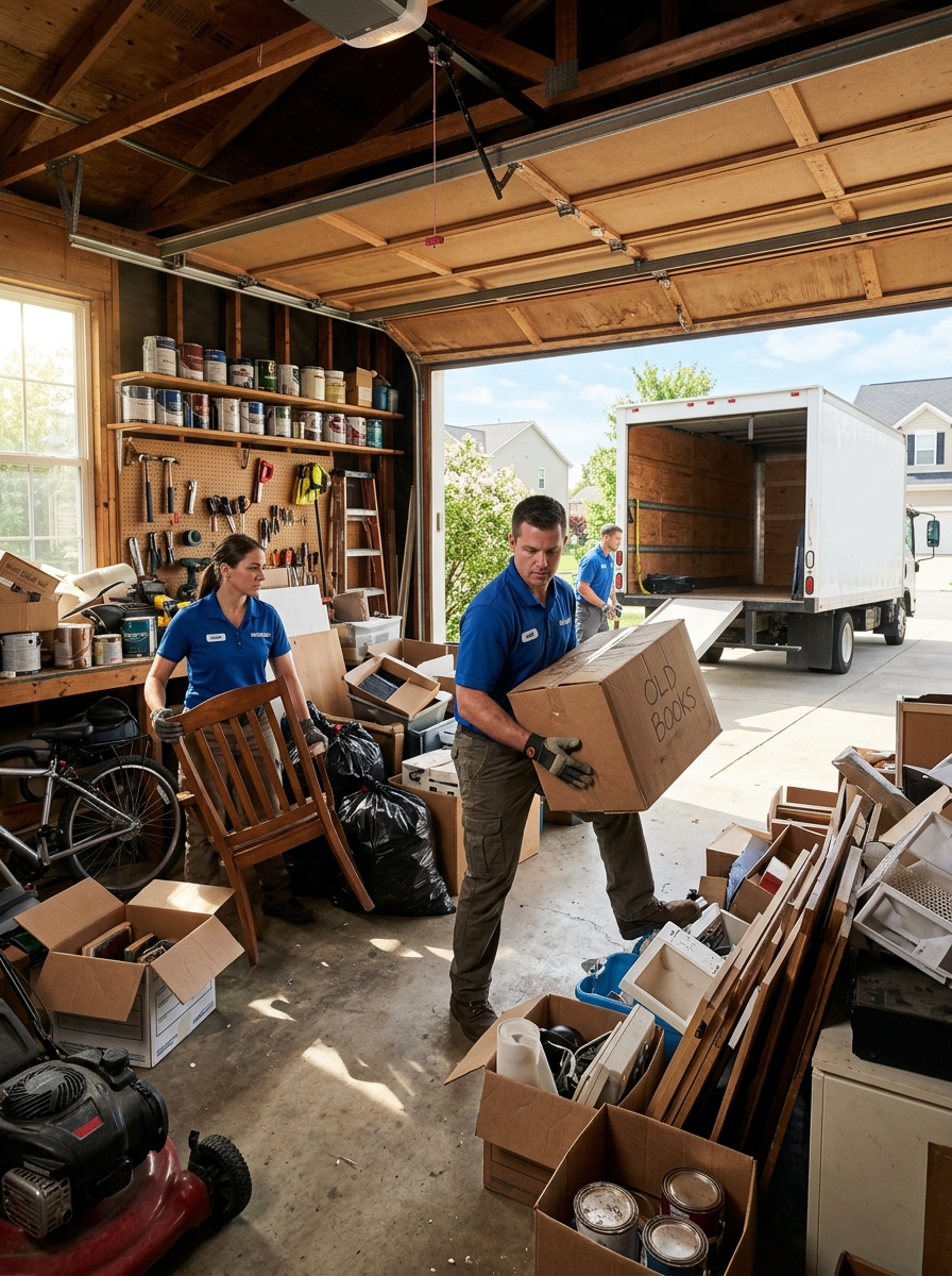 Garage & Basement — Reclaim your space from years of pile-up.